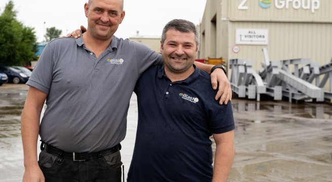 eBlast celebrates two team members 20-year milestone in the business